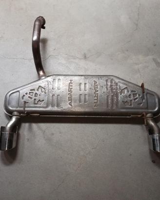 scarico originale 500 Abarth 