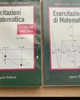 Esercizi di matematica volume 1, parte 1 e 2