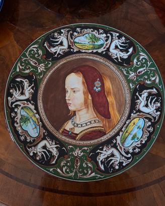 Piatto da parete ceramica Faenza