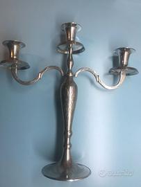 Candelabro argento vintage SHEFFIELD ROYAL ASCOTT
