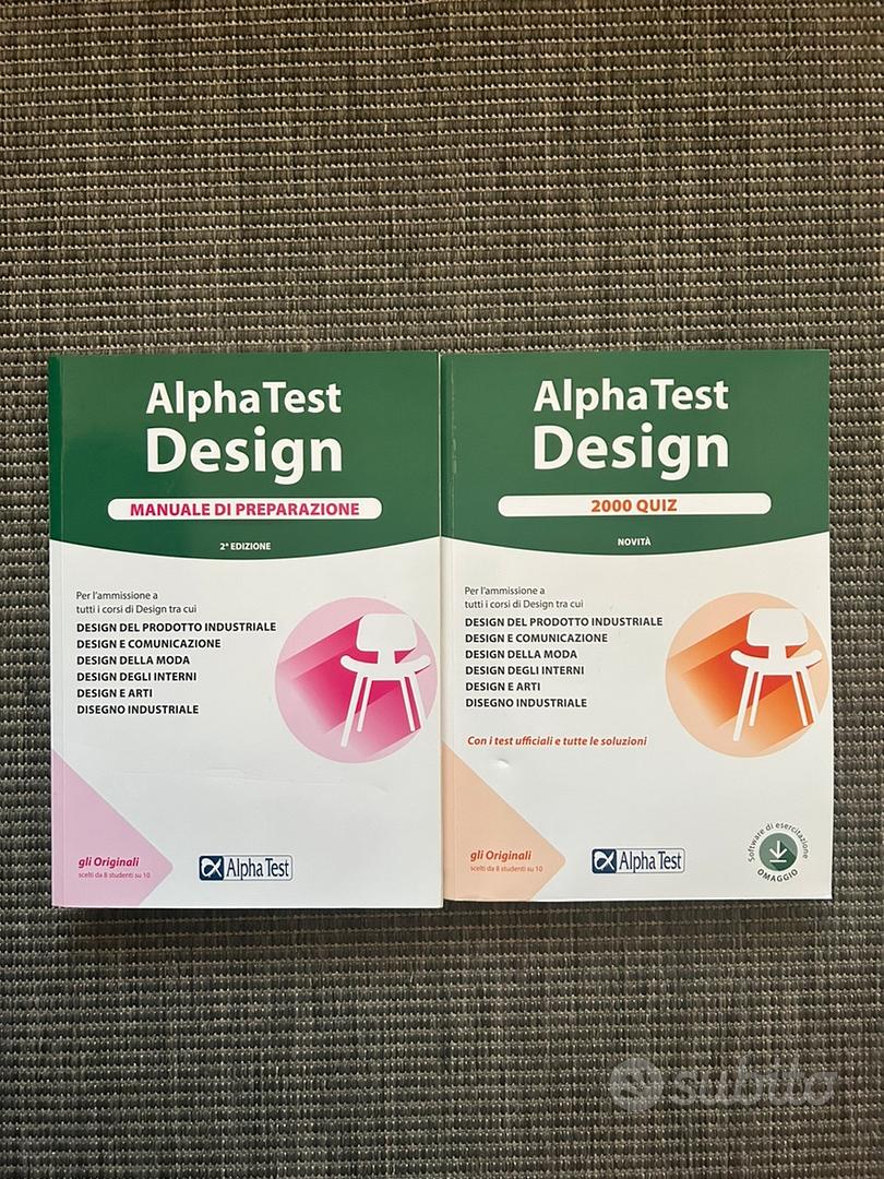 Alpha test design - Libri e Riviste In vendita a Bergamo