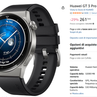 Orologio Huawei GT 3 Pro 46mm Active