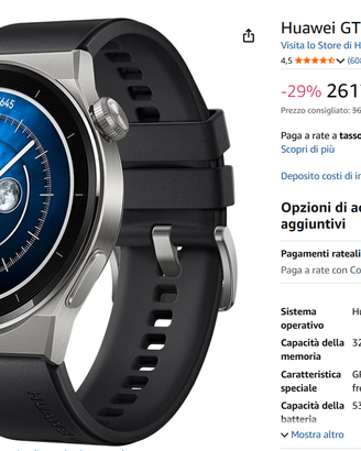 Orologio Huawei GT 3 Pro 46mm Active