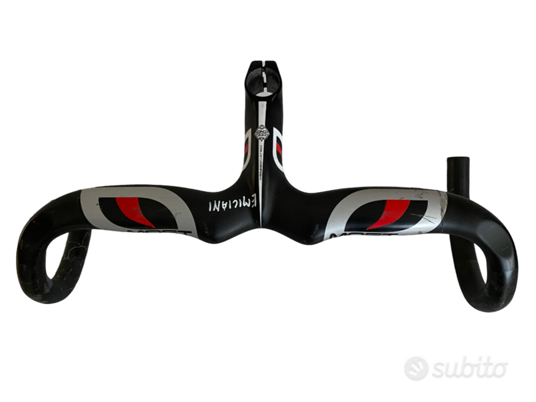 Manubrio Per Bici In Fibra Di Carbonio 25,4x540/580 Mm - Foto 2