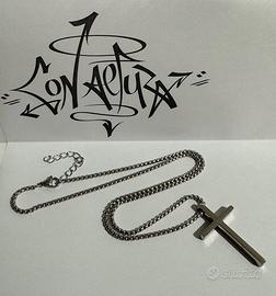 Collana con ciondolo a croce ConAltura Jewels