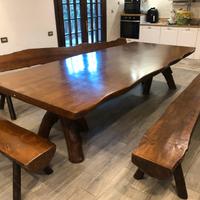 Tavolo massello particolare