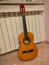 Chitarra classica Toledo 3/4 + custodia e plettri 