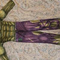 Vestito in maschera di Hulk 4/6 anni