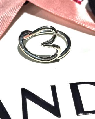 Anello a cuore della Pandora in argento 925