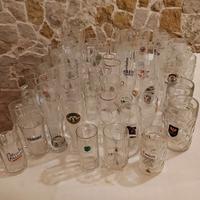 Bicchieri da birra vari marchi