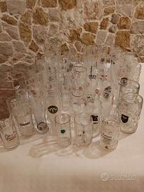 Bicchieri da birra vari marchi