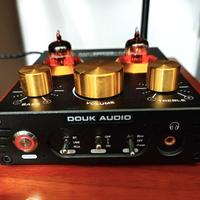 Douk Audio Dac HiFi con valvole Rca