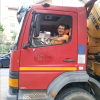 AUTISTA c-CQcgru/eccezionale2+assi escavatore/bob