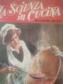 vecchissimo libro Pellegrino Artusi 