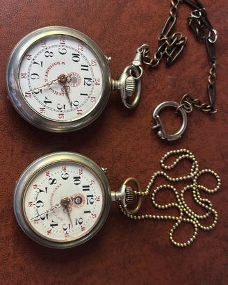 DUE orologi da tasca Rosskopf