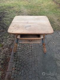 Tavolo antico da stube  fine 700