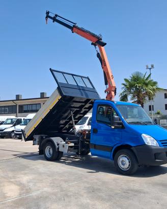 Iveco Daily 60/65c18 RIBALTABILE E GRU PALFINGER