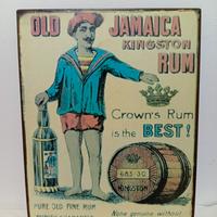 Insegna Vintage di Rum