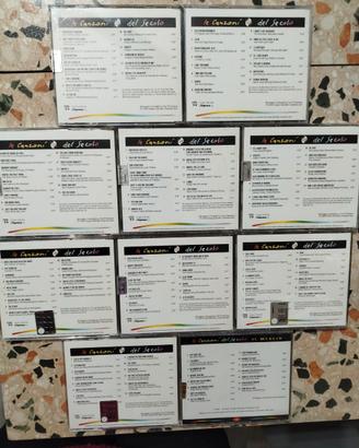 Cd musicali 63 pz