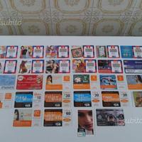 41 schede gestori Tim, 3, Wind, Omnitel/Vodafone