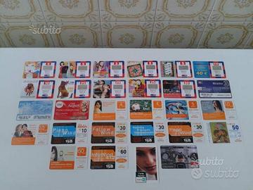 41 schede gestori Tim, 3, Wind, Omnitel/Vodafone