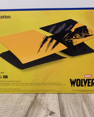 PS5 Pro Cover Wolverine Battle Yellow Limited