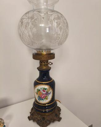lampada in ceramica limoge 