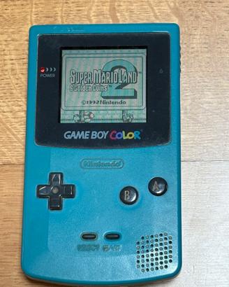 gameboy color turchese / verde acqua