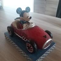 Disney Jim Shore Topolino in car