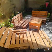 divani giardino pallet