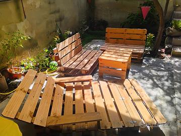 divani giardino pallet