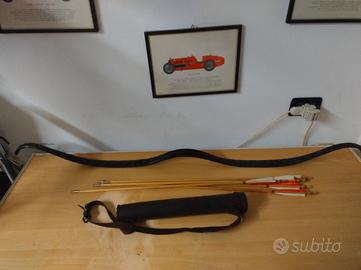 Arco mongolo 25 libbre con faretra e frecce