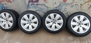 4 Gomme e cerchi invernali vw Audi Skoda