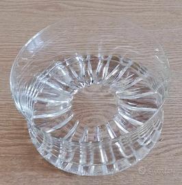 Centrotavola in cristallo (porta caramelle)