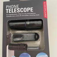 Telescopio per smartphone