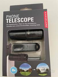 Telescopio per smartphone