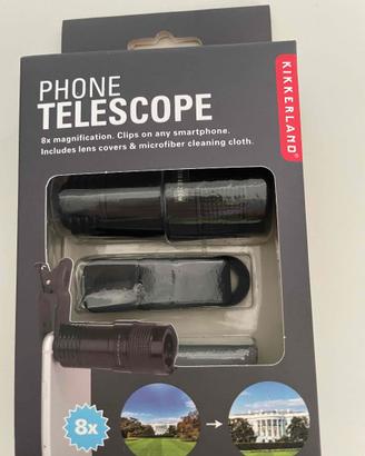 Telescopio per smartphone