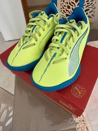Scarpe Calcetto Bambino Puma Ultra 5 Play cn lacci