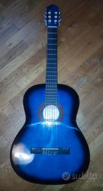 chitarra Eko blu seminuova 