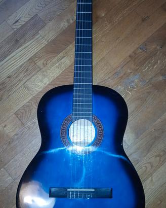 chitarra Eko blu seminuova 