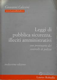 Leggi di pubblica sicurezza,illeciti amministrativ