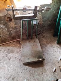 bilancia bascula antica