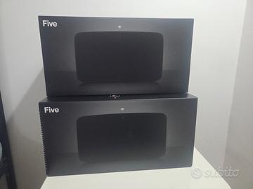 SONOS FIVE BLAK NUOVO SIGILLATO DIFFUSORE SINGOLO 