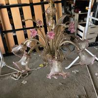 Lampadaio Murano 8 bracci diametro un metro