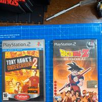 PS2 Dragon Ball Z Budokai Tony Hawk Underground 2