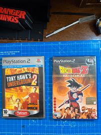 PS2 Dragon Ball Z Budokai Tony Hawk Underground 2