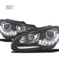 FARI VOLKSWAGEN VW GOLF 6 FONDO NERO DRL