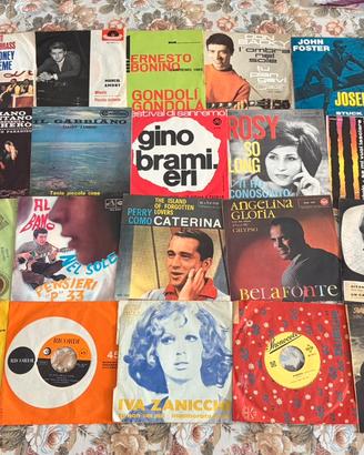Dischi vinile 45 giri anni 60/70