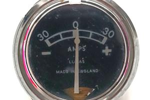 Amperometro Lucas nuovo per  Land Rover Series 1
