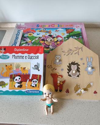 Lotto Giochi Bimbo Sapientino Puzzle cicciobello